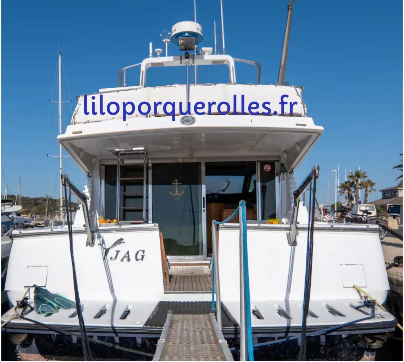 Hebergements Bateaux A Quai Porquerolles Exterior foto
